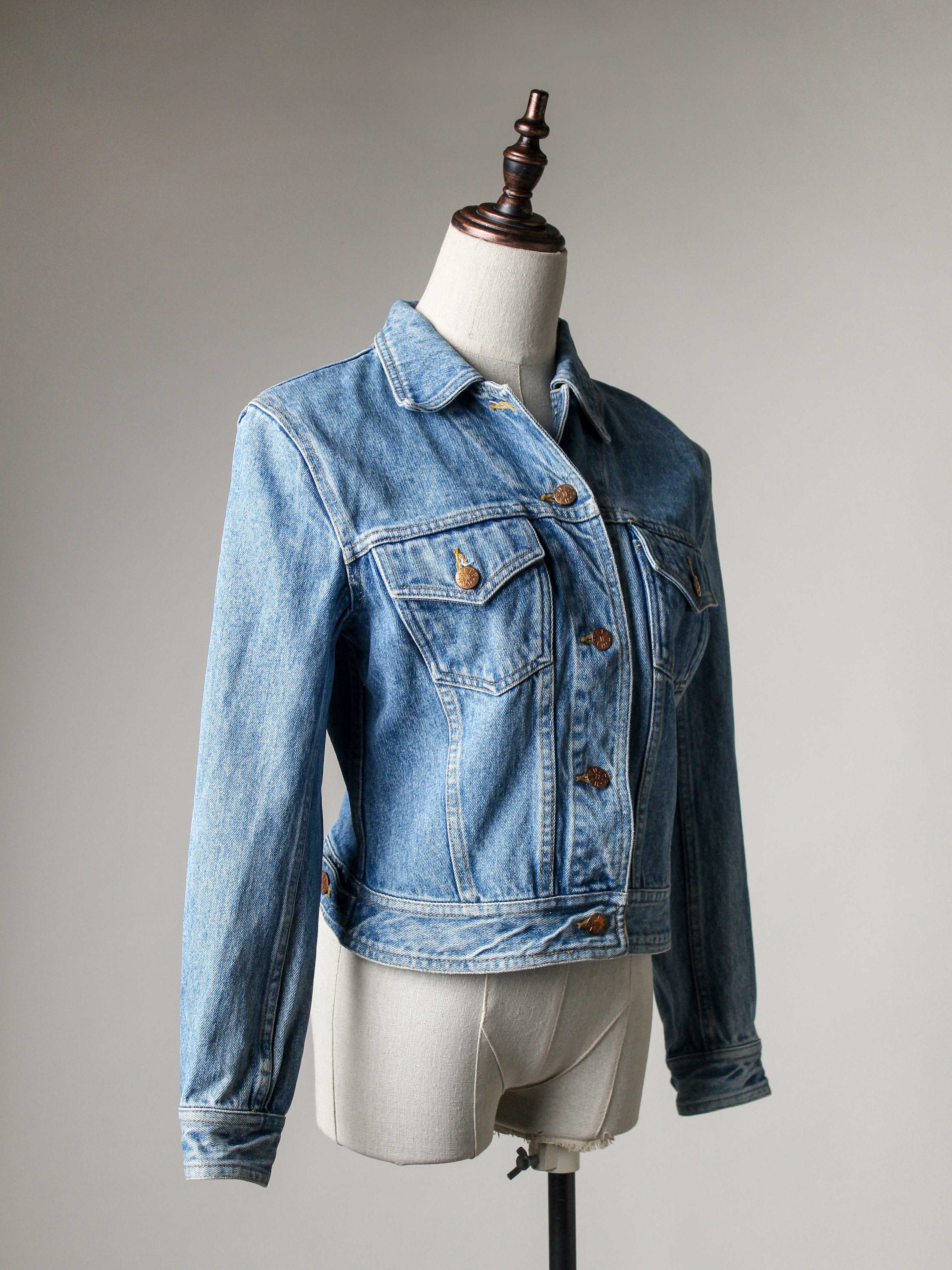 破格値下げ】 80s katharine hamnett denim jacket iauoe.edu.ng