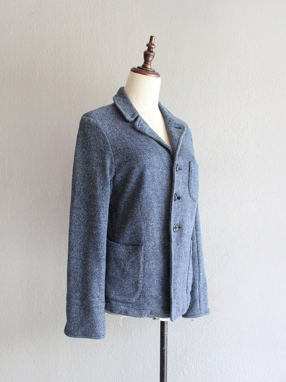 45RPM blue tweed jacket / m - image 3