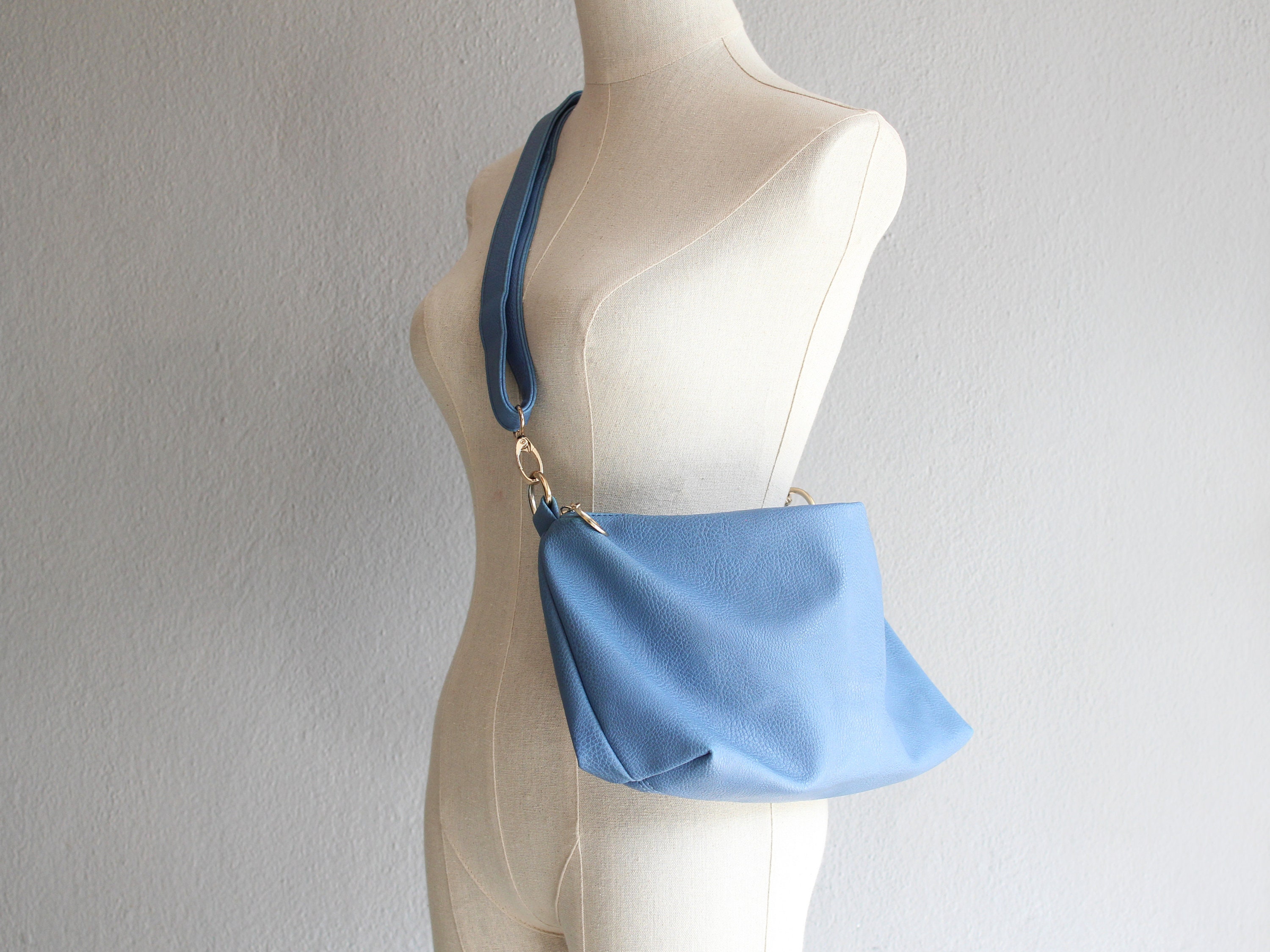 Baby blue crossbody bag Etsy