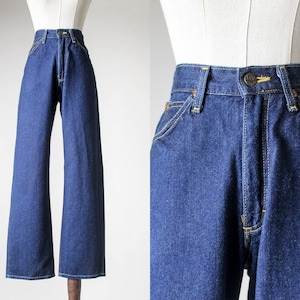 Miss Lee Riders dark blue high waist jeans / 24&quot;
