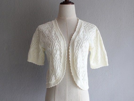 sweet crochet bolero / s