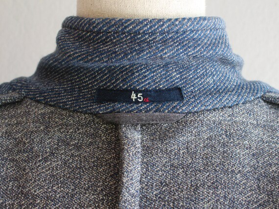 45RPM blue tweed jacket / m - image 10