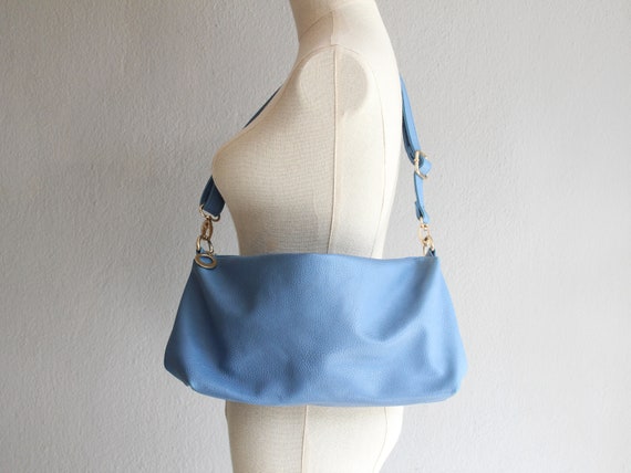 baby blue crossbody bag