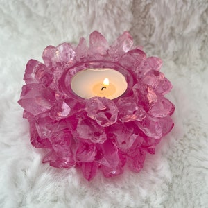 Beach Resin Candle Holder