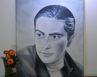 Tyrone Power -painting, not a print