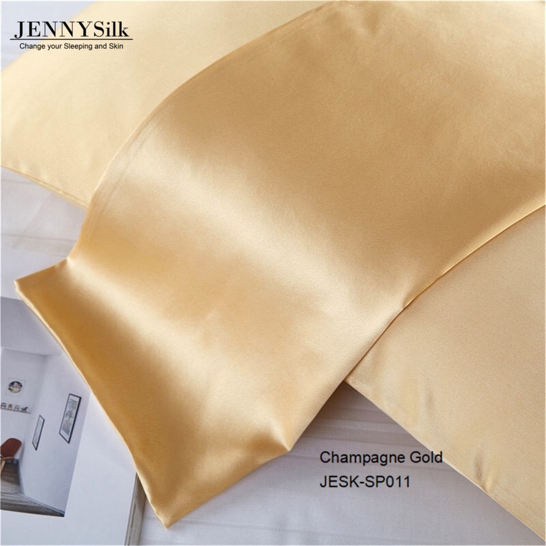 Pure Silk Pillowcase 30momme TOP quality durable and Luxury Etsy