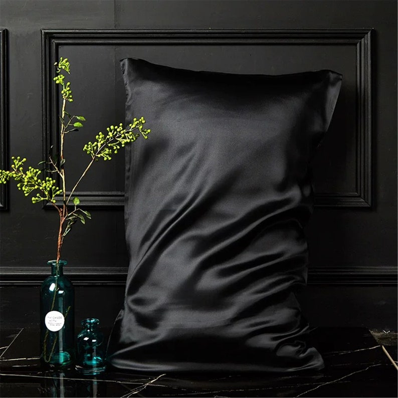 Silk Pillowcase Silk Eyemask set durable 19momme 100 mulberry Etsy