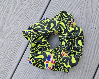 Formula one British Exclusive  Lando Norris hair scrunchie  blob design