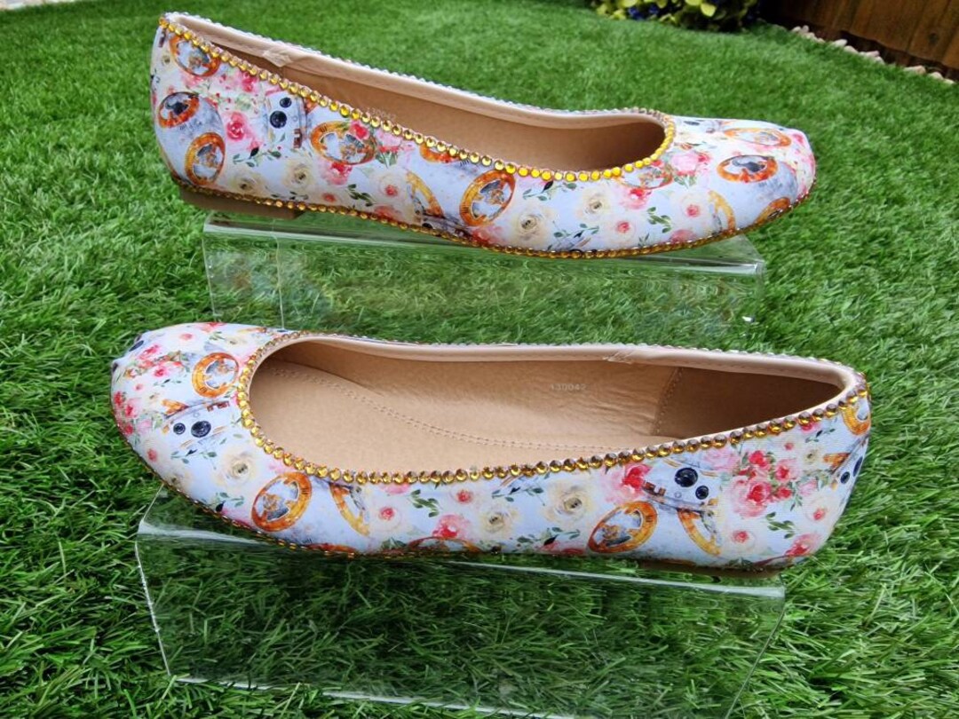 Ladies BB8 Droid Custom Inspired Dolly Shoes Flats Etsy