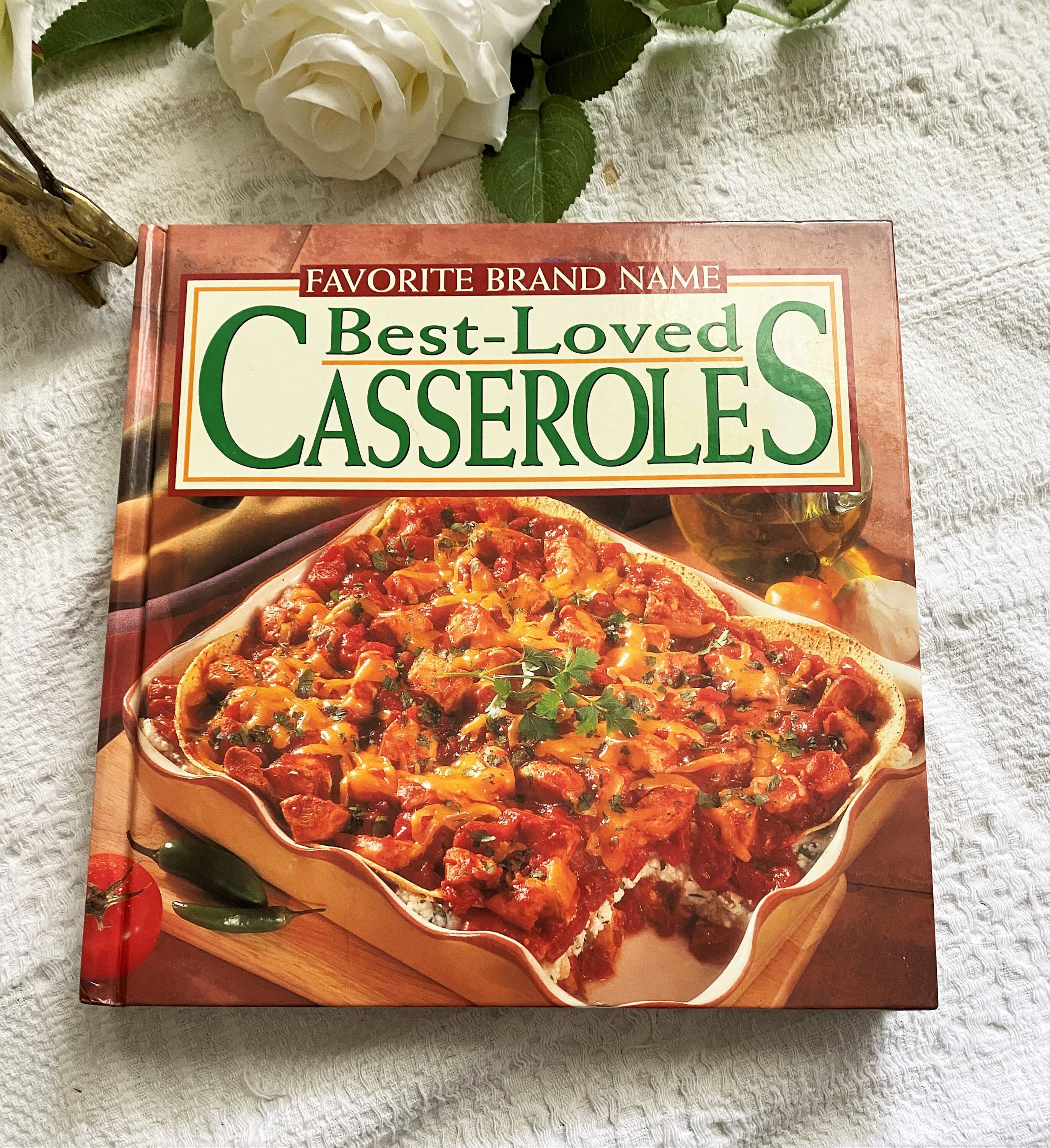 90s Vintage Cookbook//Best Loved Casseroles Etsy
