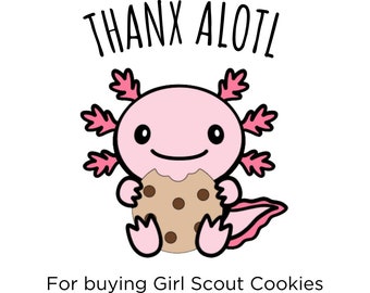 Girl Scout CSA on X: In light of Owning Your Magic, all girls who sign  up for the 2024 Cookie Season AND sell one (1) box of cookies will receive  an Axolotl
