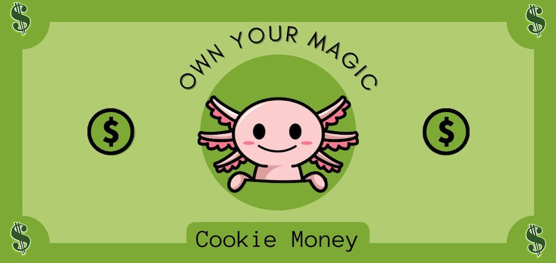 Girl Scout Cookie Money 2024 Axolotl Mascot Image Etsy