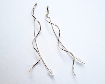 Elegant Twist | Dainty Earring, Elegant Earring, Cute Earring, Feminine Earring, Minimal Earring, Korean Earrings