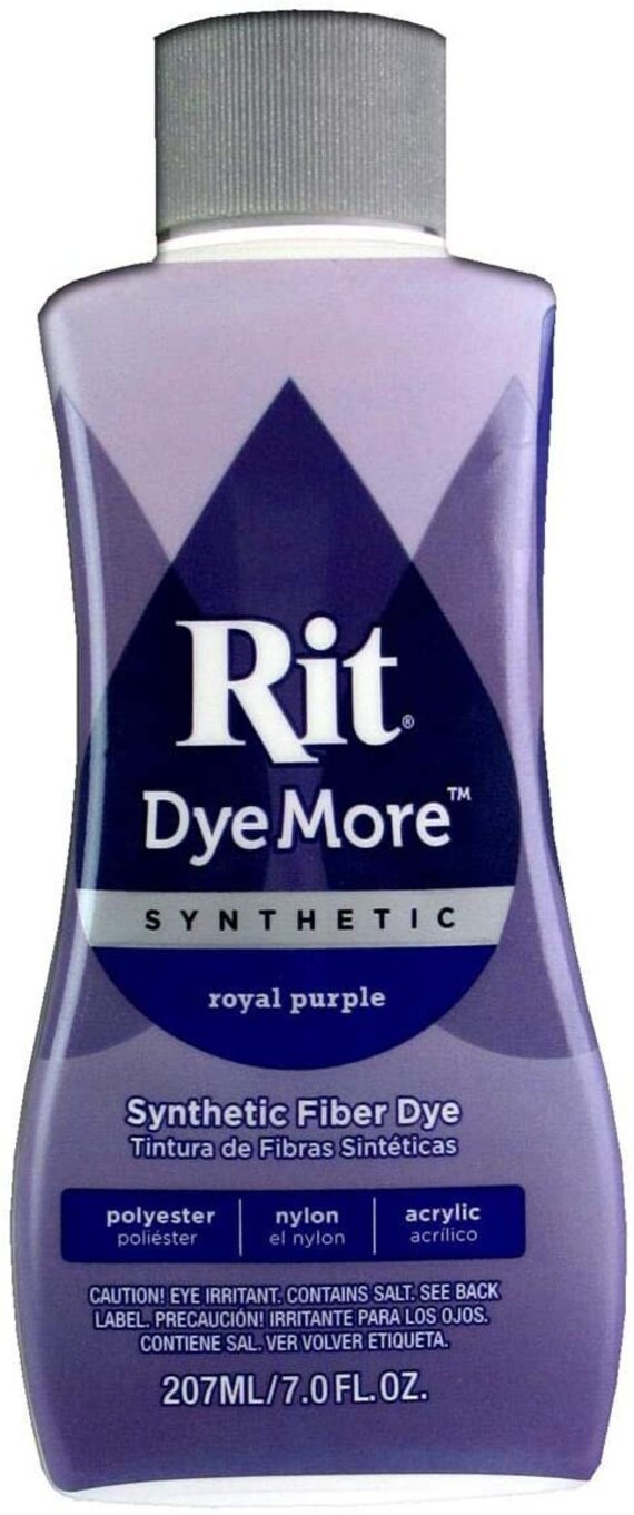 Rit DyeMore Synthetic Fiber Dye, Royal Purple - 7.0 fl oz