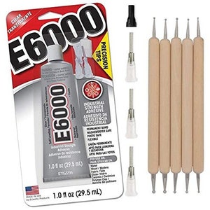 E6000 Precision Tips Adhesive Glue, 1.0 FL OZ (29.5 mL) – Hai Trim