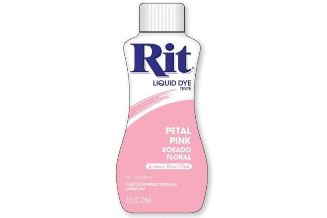 Rit All Purpose Dye, Petal Pink - 8.0 fl oz