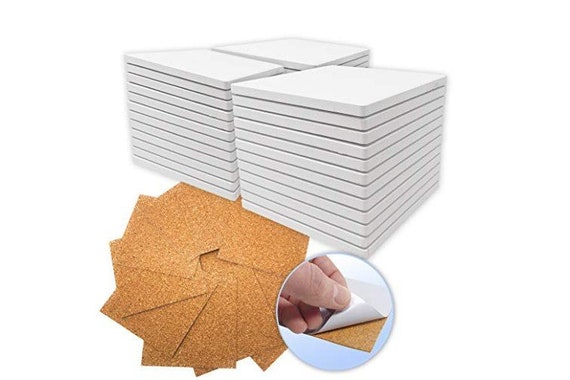 Blank Ceramic Coasters 100 Pack 