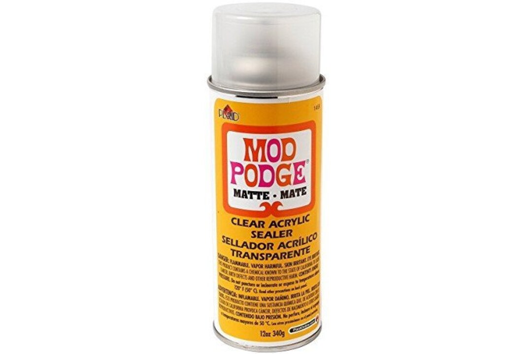 Mod Podge Clear Acrylic Sealer 12ounce 1469 Matte 2 Pack Etsy