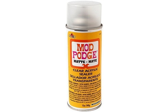 Mod Podge Clear Acrylic Sealer 12-ounce, 1469 Matte 2 Pack -  UK