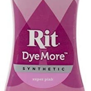 Synthetic Rit Dye More Liquid Fabric Dye - Ultimate Synthetic Rit