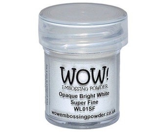 Wow Embossing Powder WOW Embossing Powder, 15ml, Opaque Bright White