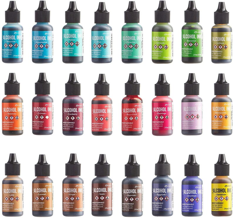 Ranger Tim Holtz Alcohol Inks 8 Pack TAK79385B