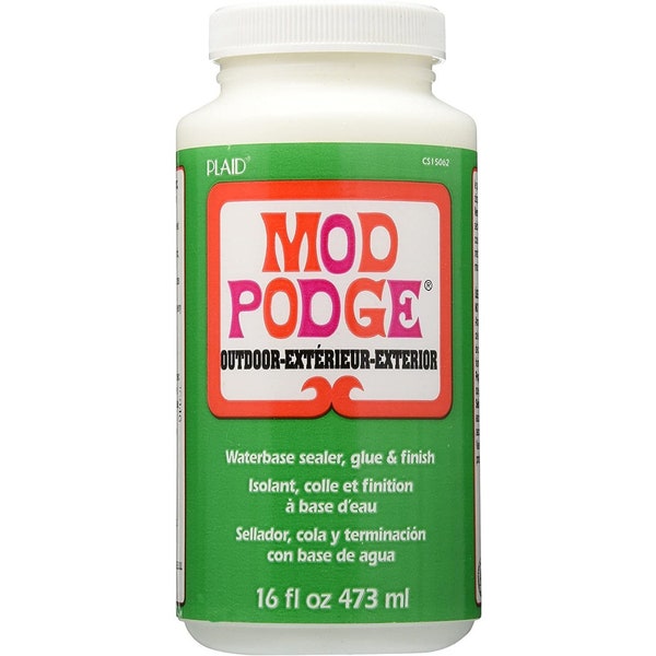 Mod Podge Waterbase Sealer, Glue and Finish for Outdoors