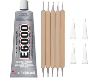 E6000 Glue 15ml / 25ml / 50ml for DIY Crystal Rhinestones Craft Tool  Needles Epoxy Adhesive Strong Hotfix for Jewelry Tool