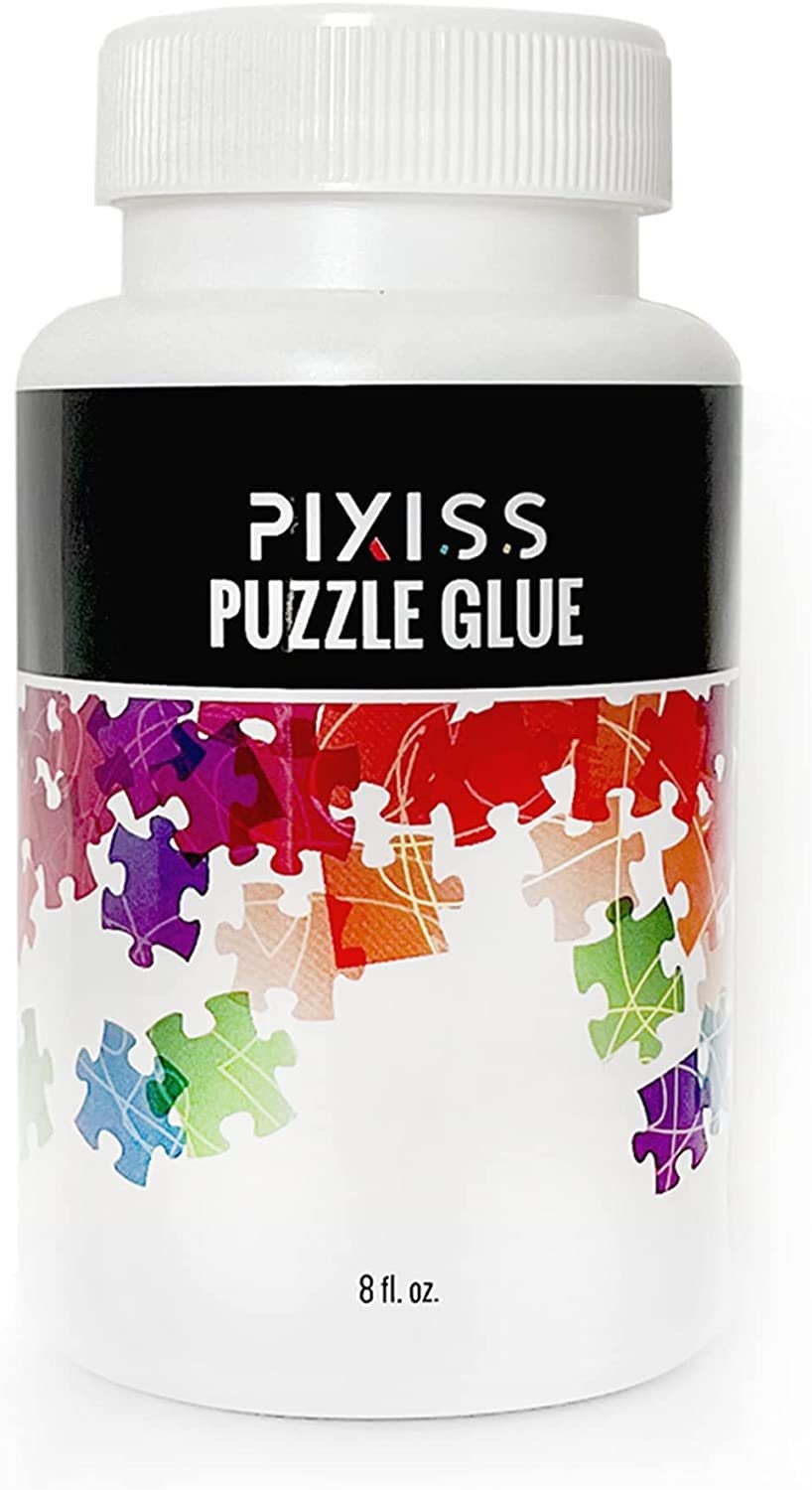 Kit de colle Pixiss Puzzle Saver, pinceaux adhésifs pour puzzles