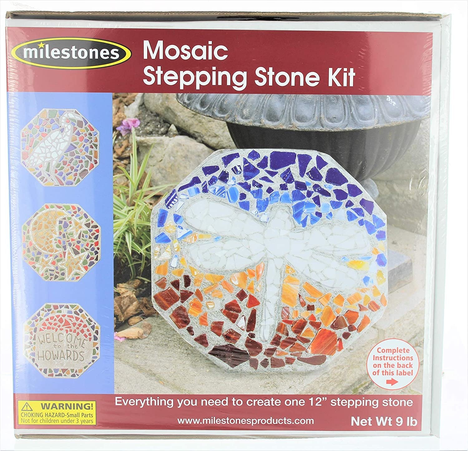 ESTVIIG Stepping Stones for Kids Craft Kit Paint Your Own, DIY Kids Craft  Kit for Kids Ages 4-8, Fun Plaster Painting Art Toys for Birthday Gifts