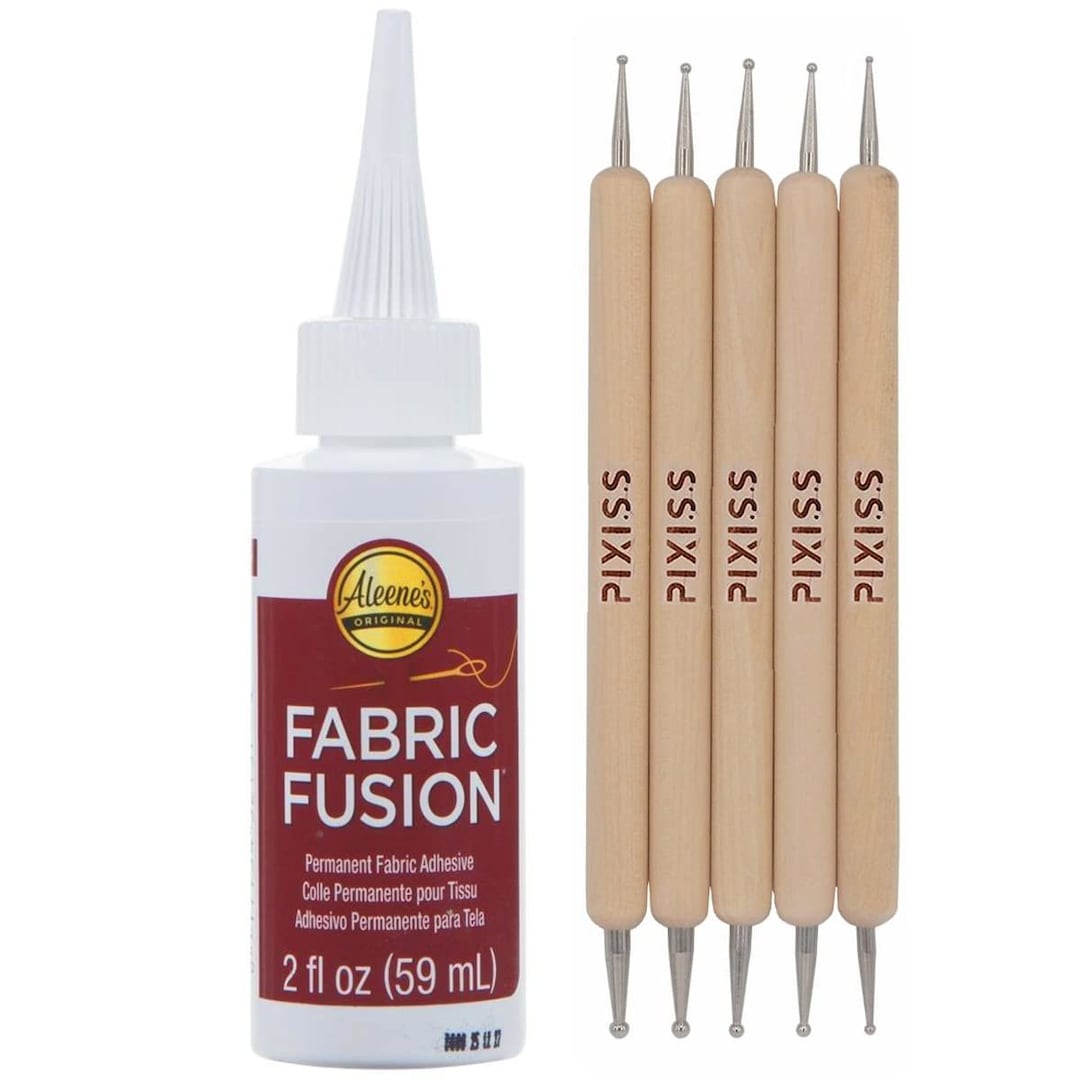 Fabric Fusion Fabric Glue Permanent Clear Washable 2oz for