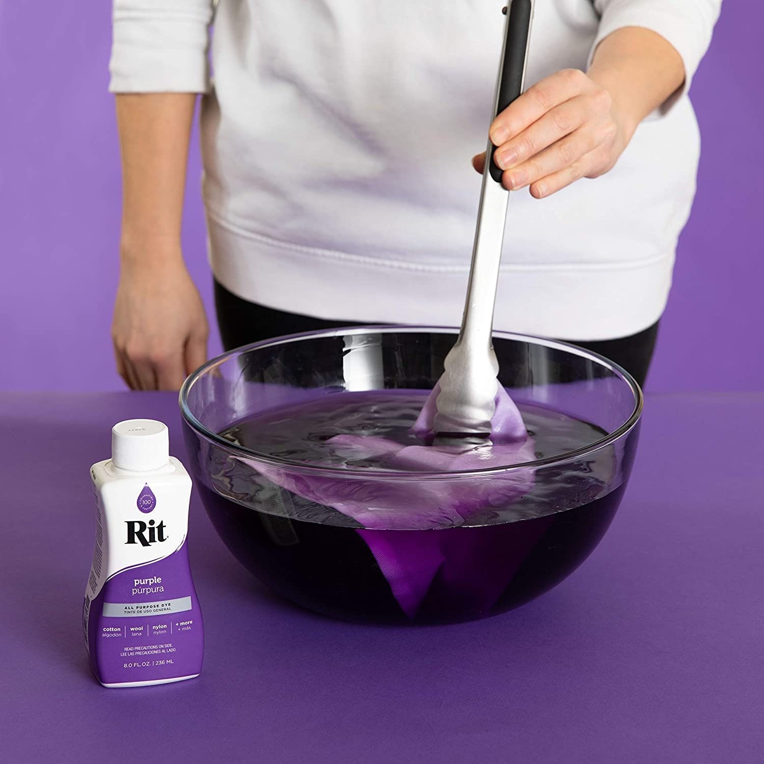 Rit Dye Liquid 8oz-purple 