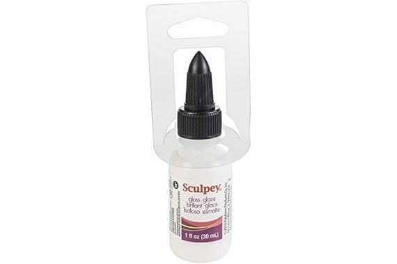 Polyform Sculpey Glaze, 1-ounce, Glossy 456564 