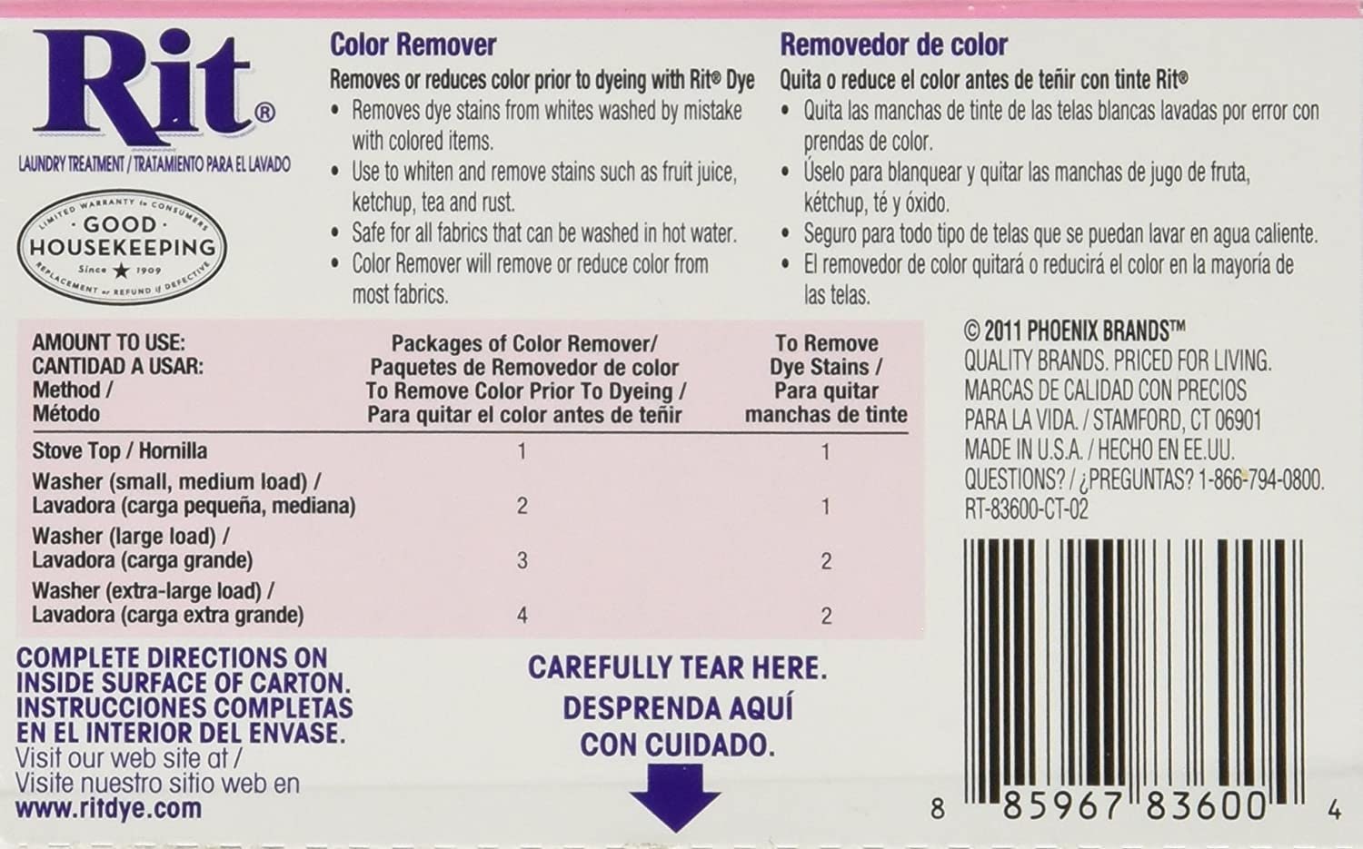 Rit Dye Color Remover on Whites? : r/dyeing