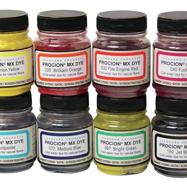 Jacquard Procion MX Dye; 19g. (27 Colors)