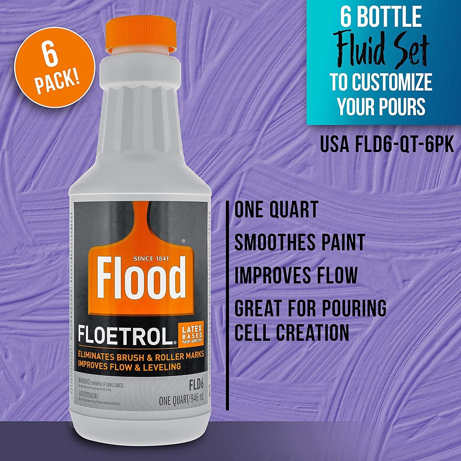STOCK in USA flood Floetrol Acrylic Paint Additive and Stain