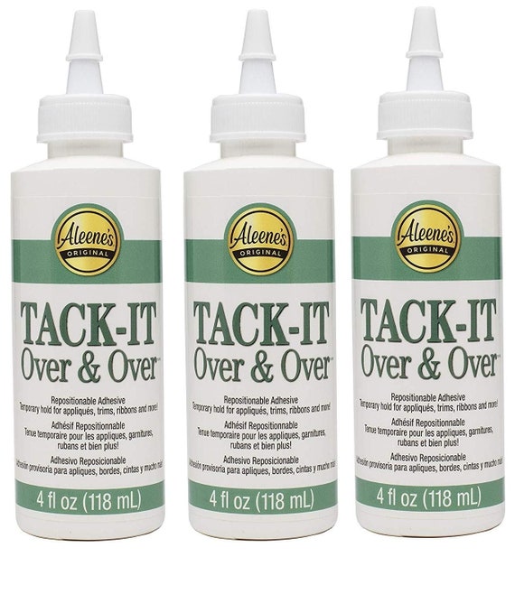 Roll Over Image to Zoom in Aleene's Tack-it Over & Over Liquid Glue 4oz  thrее Рack 