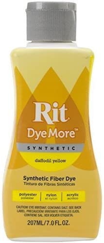 Rit DyeMore Synthetic - Daffodil Yellow // MAINFrame Customs