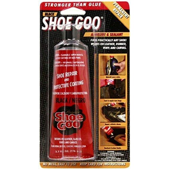 Shoe Goo Shoe Repair 3.7 oz. 2-Pack (1 Clear, 1 Black)