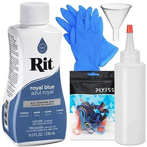 Rit Dye ColorStay Dye Fixative 8oz, Pixiss Tie Dye Accessories Bundle  with