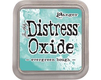 Tim Holtz - TDO55938 - Distress Oxide - Evergreen Bought - 7.5x7.5x2cm