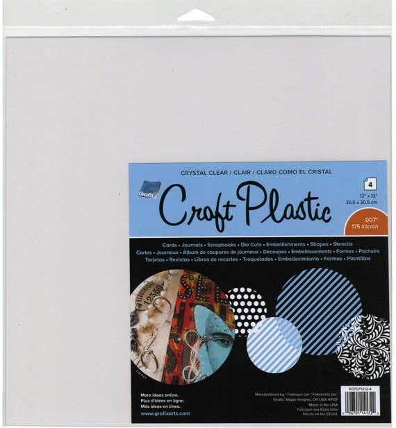 Grafix Craft Plastic Sheets 12