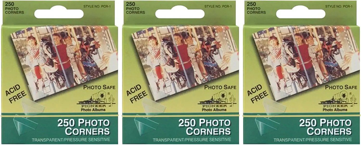 Pioneer Photo Albums PCR1 Photo Corners 250 Count 