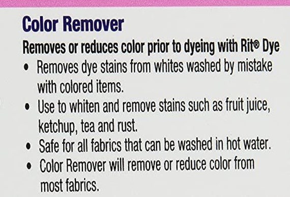 Rit Color Remover, 2 Ounce Pack of 1 