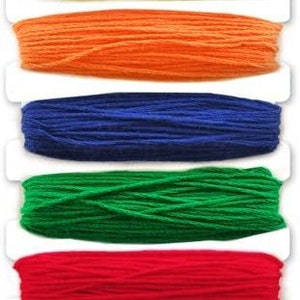 Craft Medley Multi-Purpose Colored Craft String, 29.5-Feet, Bright's (Parent)