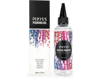 PIXISS Silicone Pouring Oil; 100ml/3.3oz.