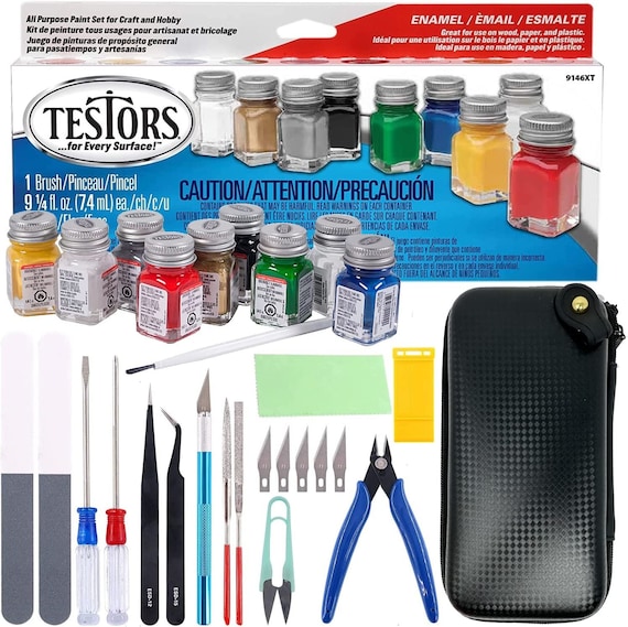 Testors 9146XT Promotional Enamel Paint Set Packaging May Vary 