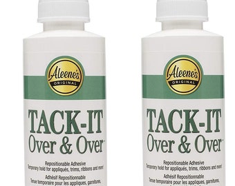 Aleene's Tack-it Over & Over Liquid Glue-4oz Fabric 