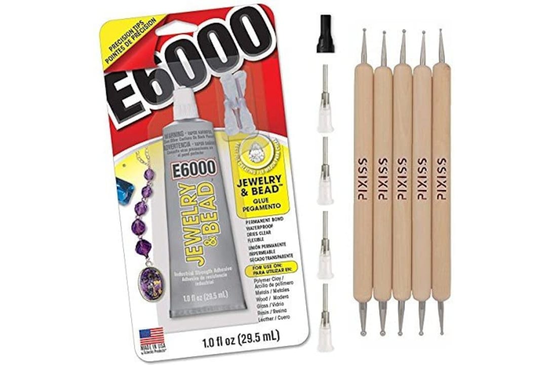E6000 Industrial Strength Adhesive with Precision Tips - 1.0 fl oz - Glue -  Adhesives - Notions