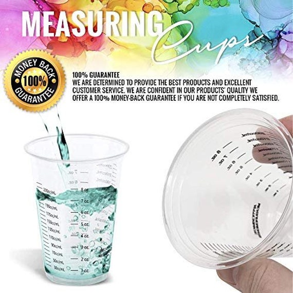 Disposable Measuring Cups for Resin - Pack of 20 8oz Hungary